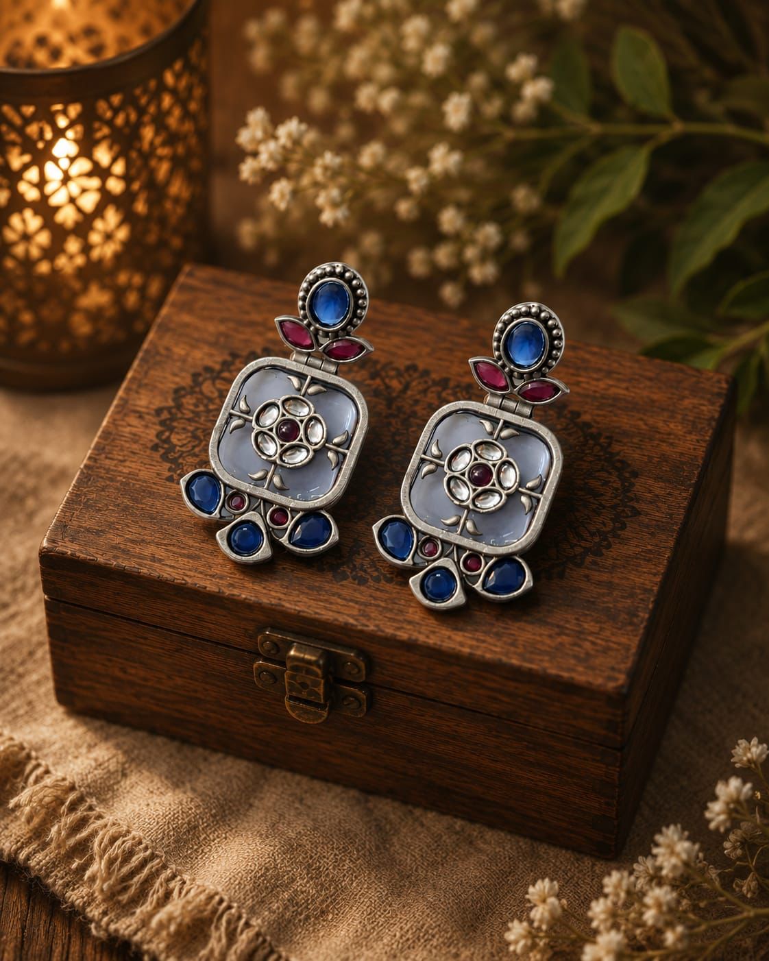Cover image from the Jewels by Faces statement earring story