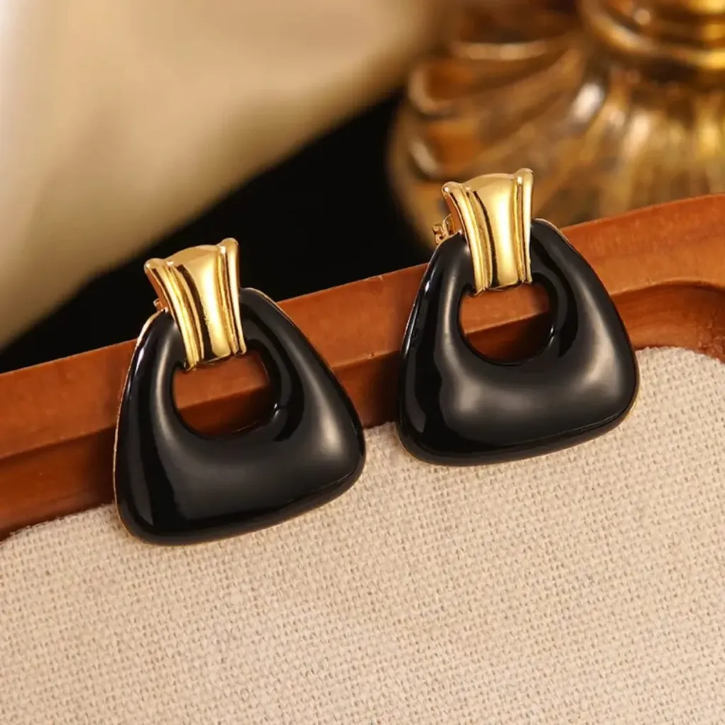 Fashion Jewellery Resin Geometric Earrings for Women