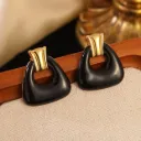 Fashion Jewellery Resin Geometric Earrings for Women