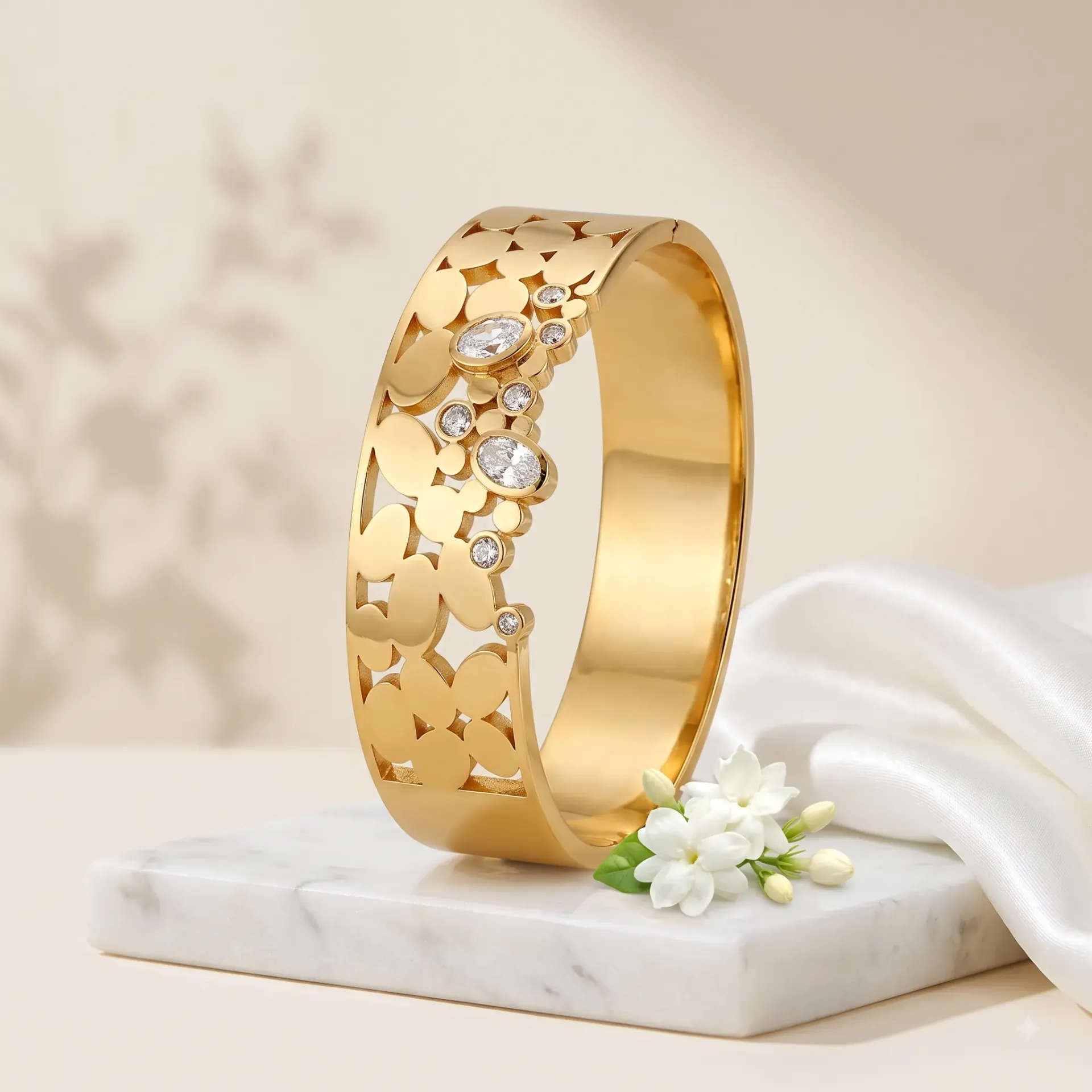 Sparkle Bangle Bracelet